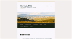 Desktop Screenshot of aloysiusjohn.fr