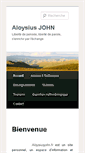 Mobile Screenshot of aloysiusjohn.fr