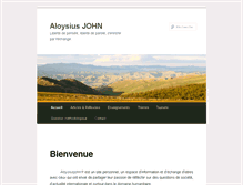 Tablet Screenshot of aloysiusjohn.fr